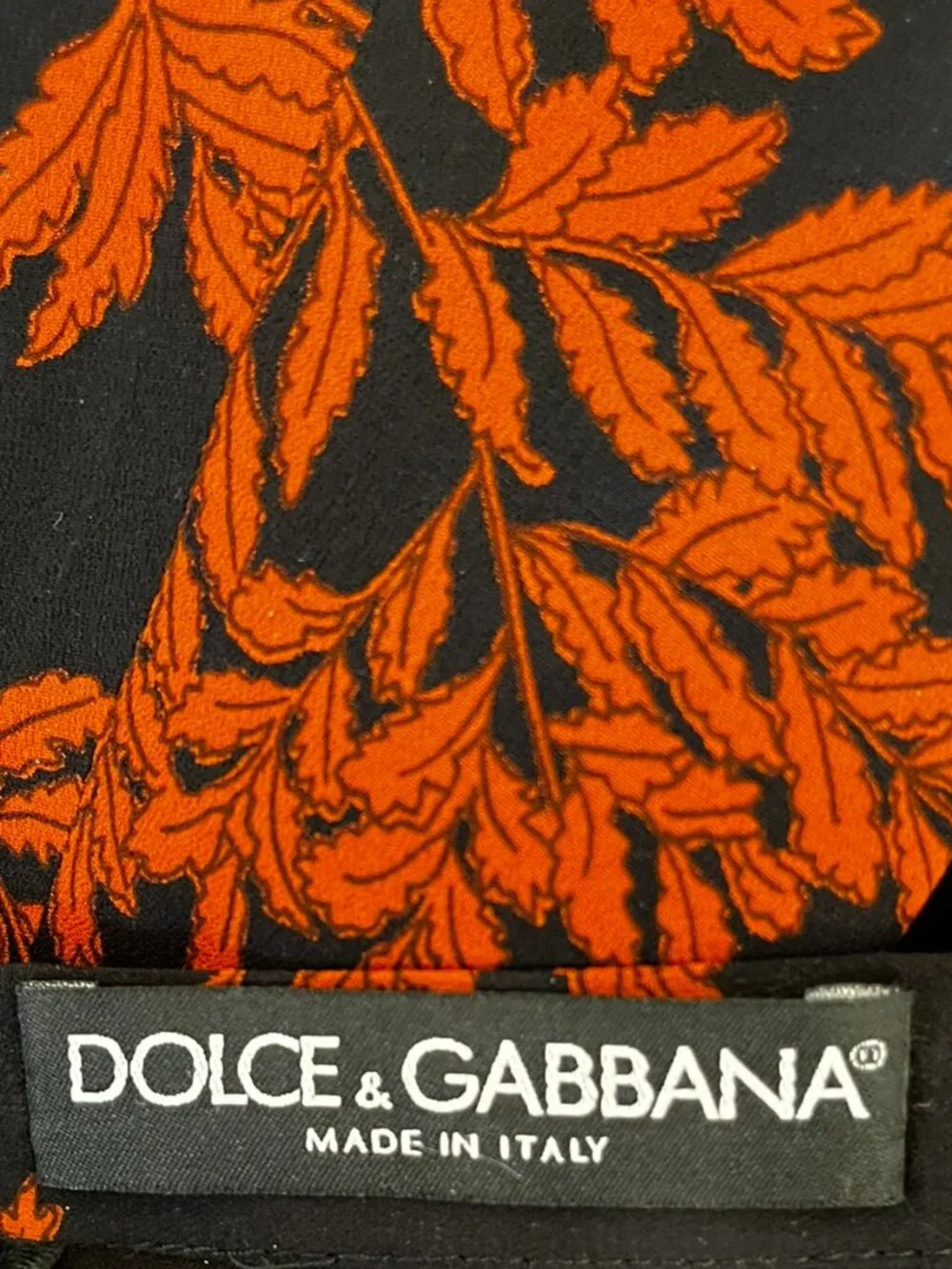 Dolce & Gabbana Woman's 100% Silk Floral Designer Knee-Length Skirt Sz 38